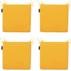 Madison Panama golden glow Zitkussen - Set van 4