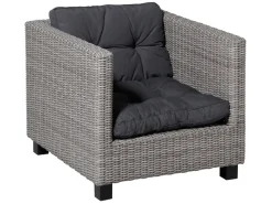 Madison Panama Grey Florance rugkussen