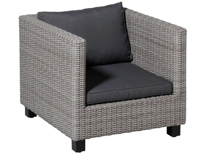 Madison Panama Grey lounge rugkussen