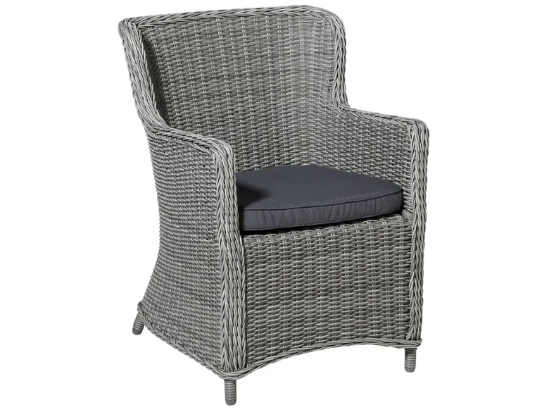 Madison Panama grey wicker universeel zitkussen