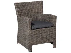 Madison Panama grey wicker zitkussen