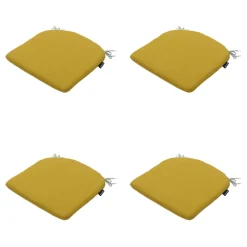 Madison Panama mustard Zitkussen - Set van 4