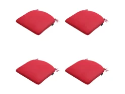 Madison Panama Red zitkussen - Set van 4