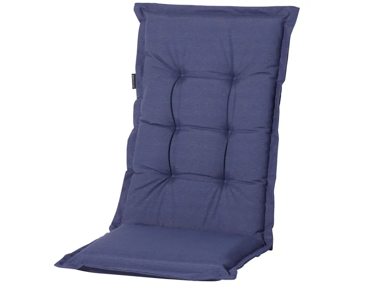 Madison Panama Safier Blue lage rug kussen