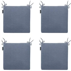 Madison Panama safier blue Zitkussen - Set van 4