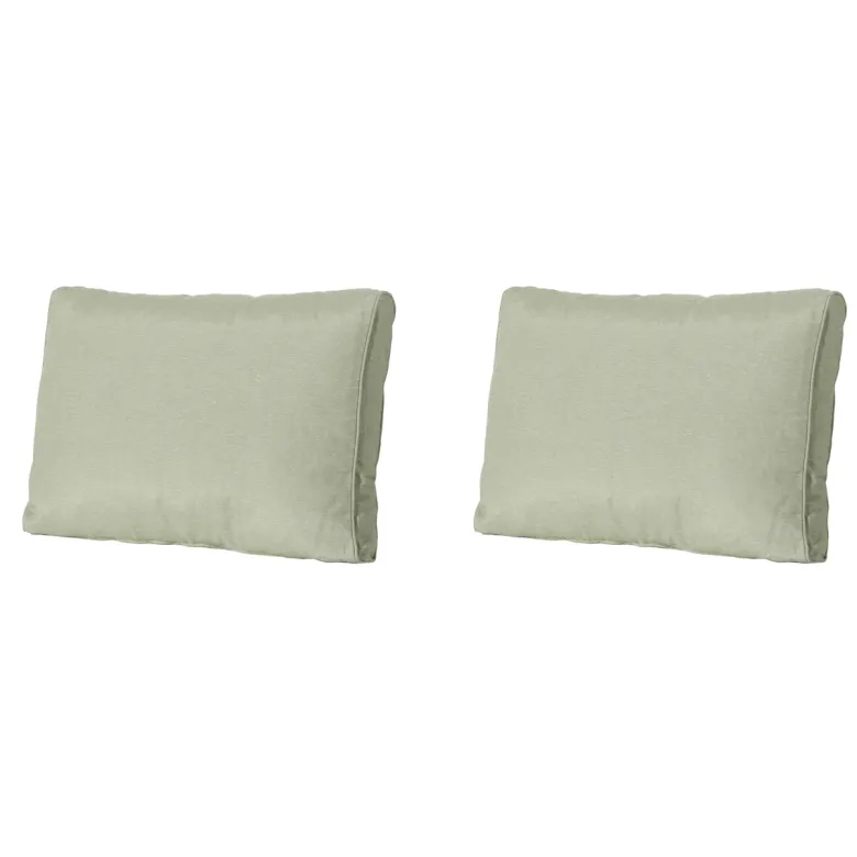 Madison Panama sage Rugkussen - Set van 2