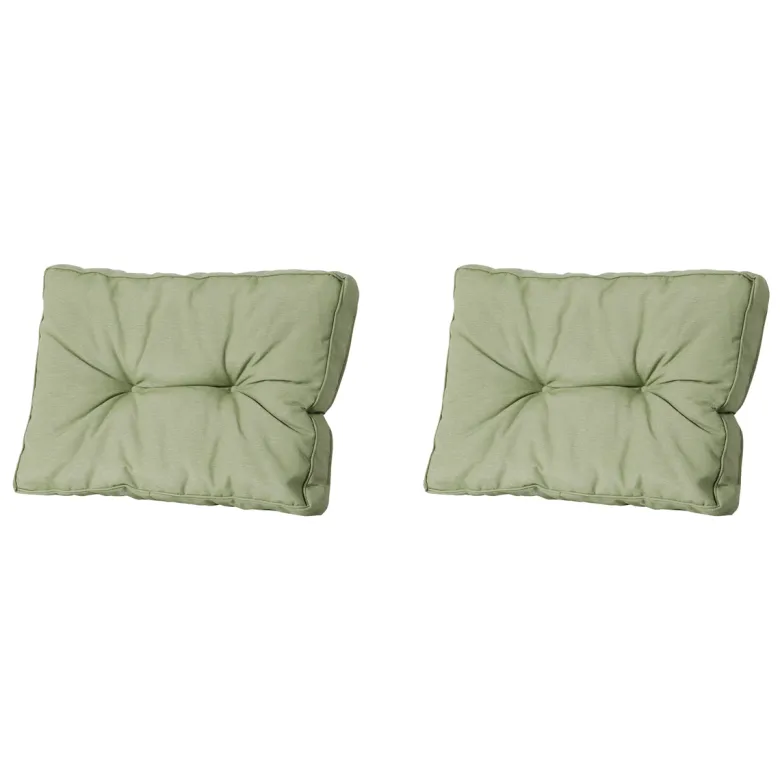 Madison Panama sage Rugkussen - Set van 2