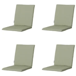 Madison Panama sage Stapelstoelkussen - Set van 4