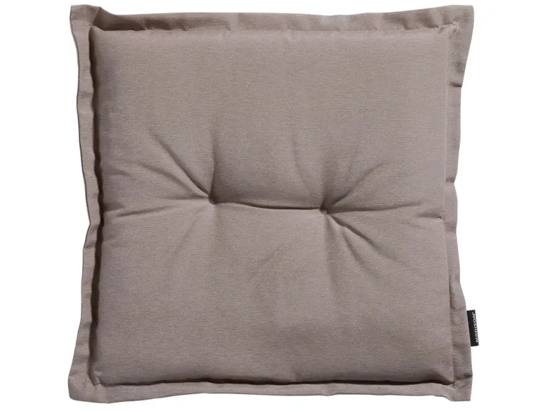 Madison Panama taupe hocker kussen