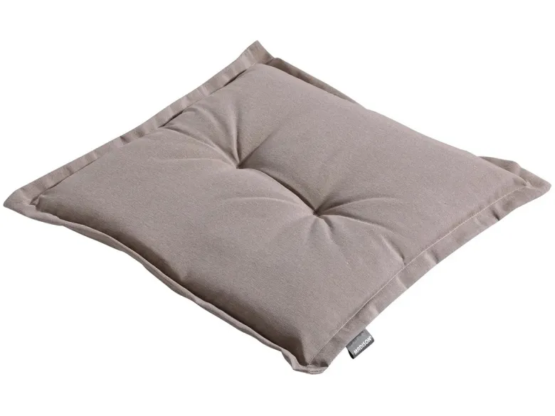 Madison Panama taupe hocker kussen
