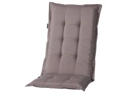 Madison Panama taupe hoge rug tuinkussen