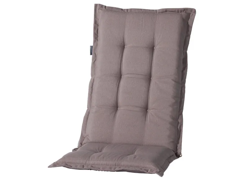 Madison Panama taupe hoge rug tuinkussen