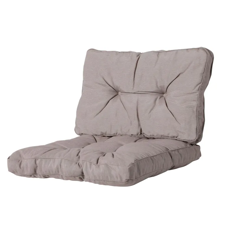 Madison Panama taupe Rugkussen - Set van 2