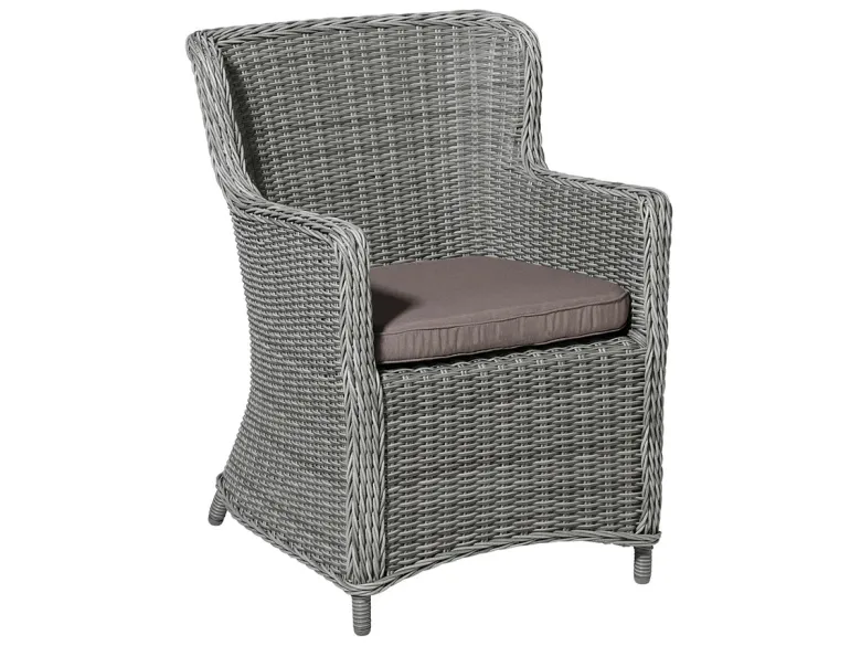 Madison Panama taupe wicker universeel zitkussen