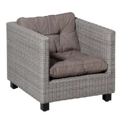 Madison Panama taupe Zitkussen - Set van 2
