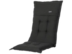 Madison Rib black hoge rug tuinkussen