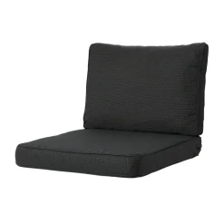 Madison Rib black Rugkussen - Set van 2