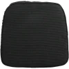 Madison Rib black wicker universeel zitkussen