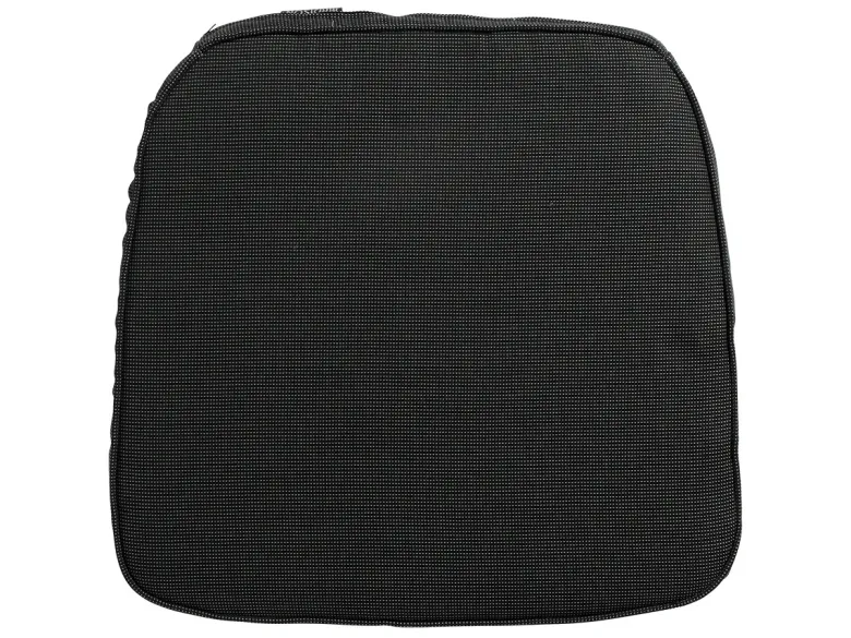 Madison Rib black wicker universeel zitkussen