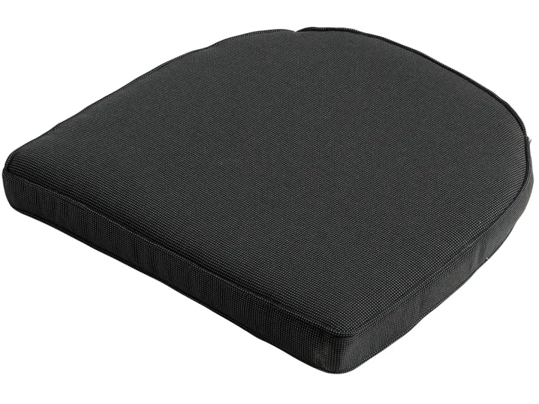 Madison Rib black wicker York zitkussen