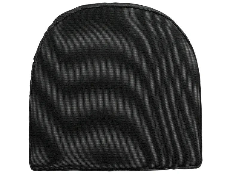 Madison Rib black wicker York zitkussen