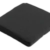 Madison Rib black wicker zitkussen