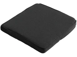 Madison Rib black wicker zitkussen