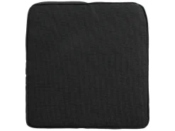 Madison Rib black wicker zitkussen