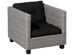 Madison Rib black 60 x 60 Florance loungekussen