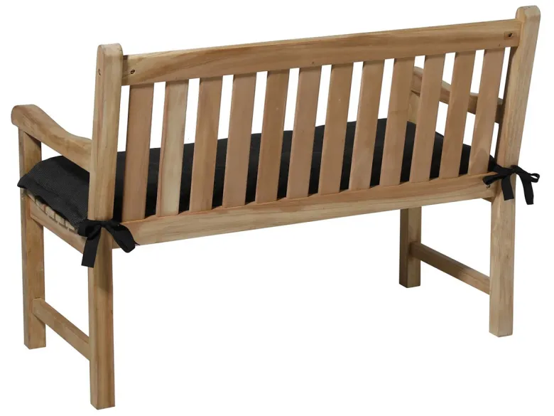Madison Rib black 120 x 48 x 7 bankkussen