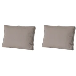 Madison Rib liver Rugkussen - Set van 2