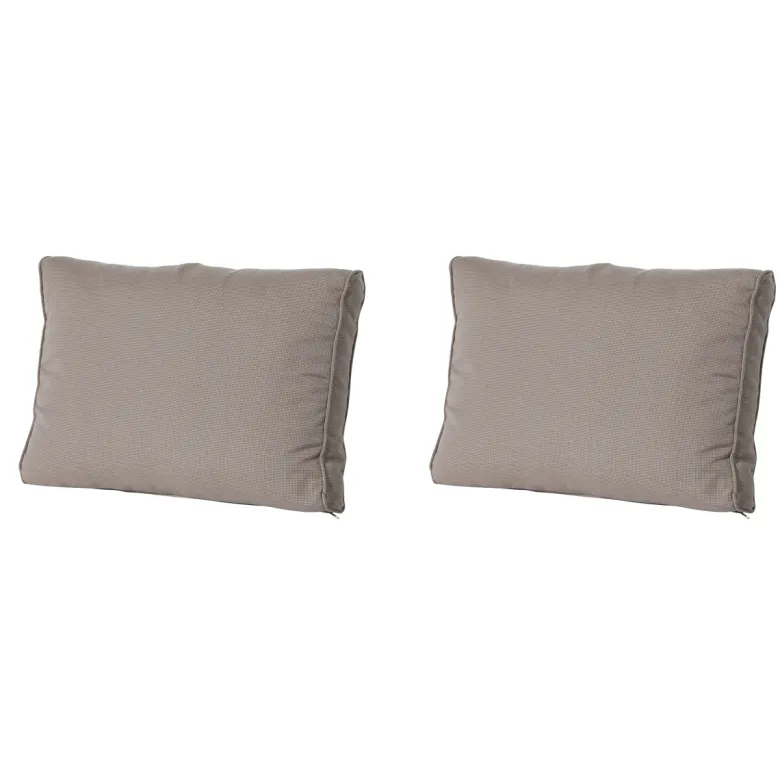 Madison Rib liver Rugkussen - Set van 2