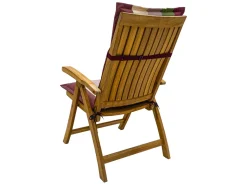 Madison Vivero bordeaux hoge rug tuinkussen