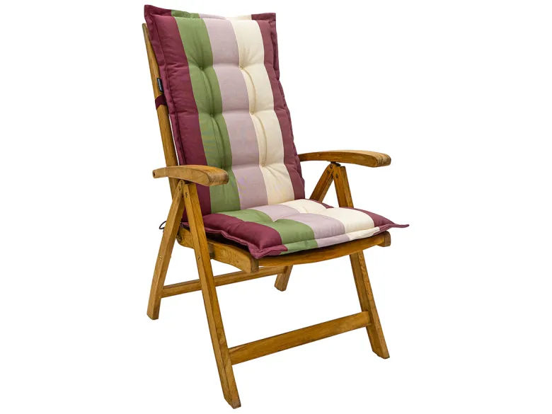 Madison Vivero bordeaux hoge rug tuinkussen