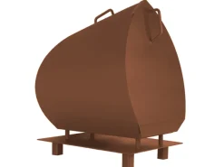 Magma Corten tuinhaard