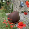 Magma Corten tuinhaard met vonkenvanger