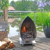 Magma RVS tuinhaard barbecue set