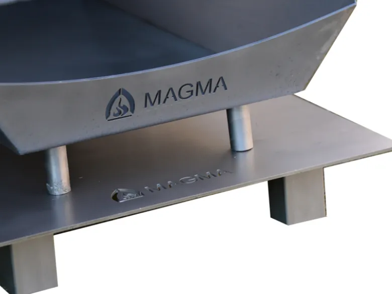 Magma RVS tuinhaard barbecue set