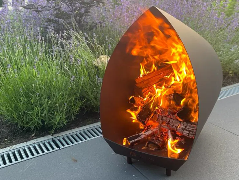 Magma RVS tuinhaard set