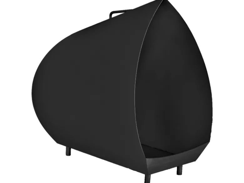 Magma RVS zwart tuinhaard set