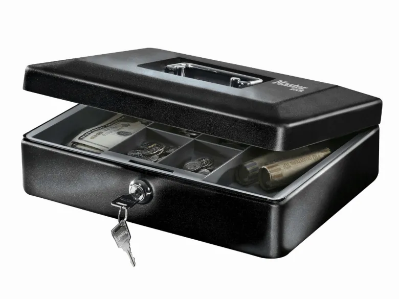 MasterLock CB-12ML Geldkist met tray en handvat