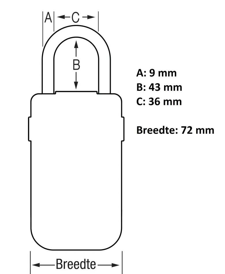 MasterLock 5424EURD sleutelkluis