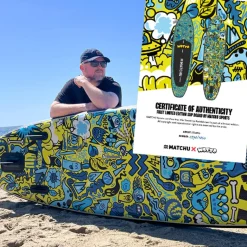 Matchu x Wotto opblaasbaar Sup Board - limited edition
