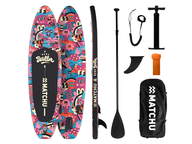 Matchu x Yeye Weller opblaasbaar Sup Board - limited edition