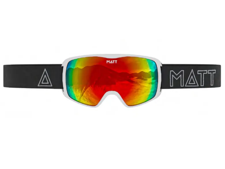 MATT Kompakt Mask skibril - Cherry