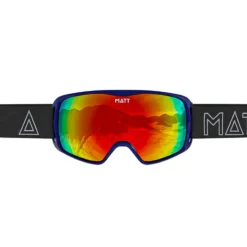 MATT Kompakt Mask skibril - Navy