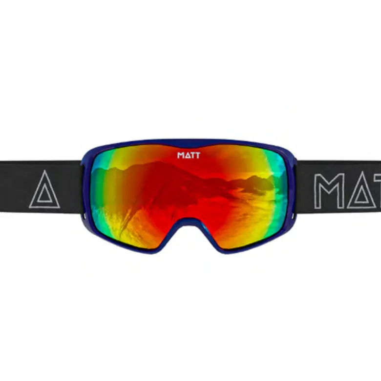 MATT Kompakt Mask skibril - Navy