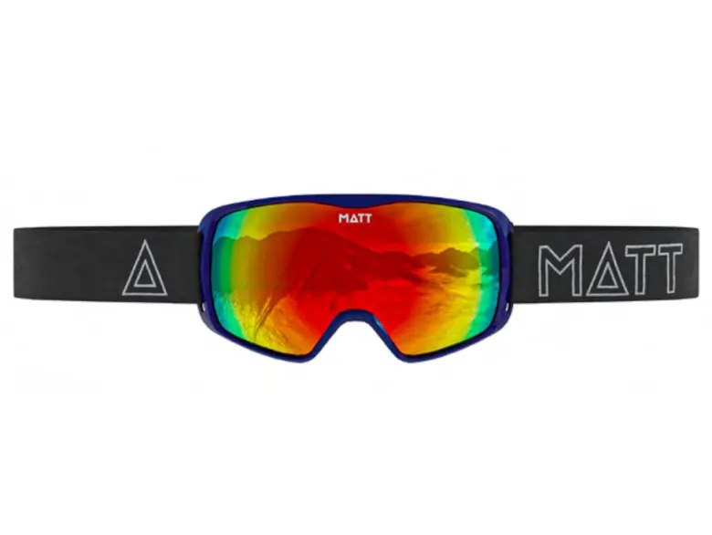 MATT Kompakt Mask skibril - Navy