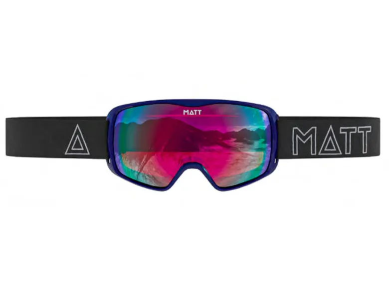 MATT Kompakt Mask skibril - Turquoise