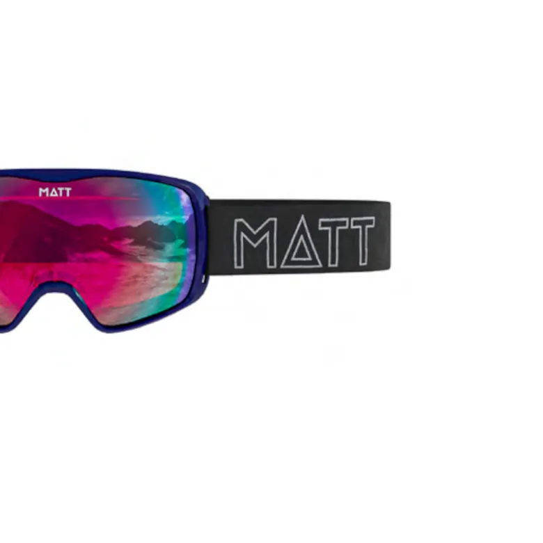 MATT Kompakt Mask skibril - Turquoise